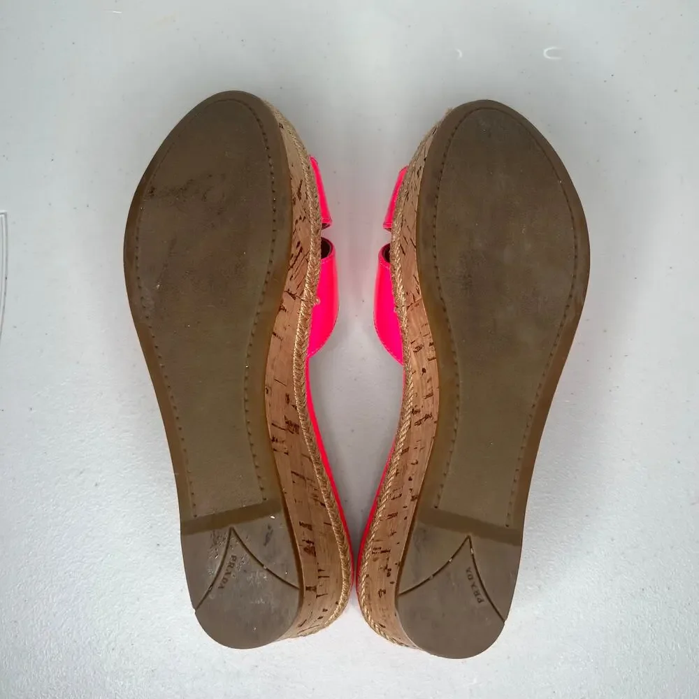 Prada Cork Wedge Platform Sandal Size 36.5 - Picture 8 of 11